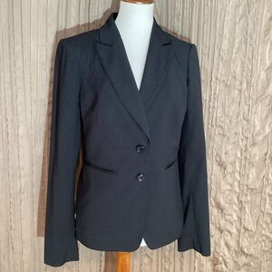 The Limited Pin Stripe Classic Blazer,two button,double back vent,faux pockets,8